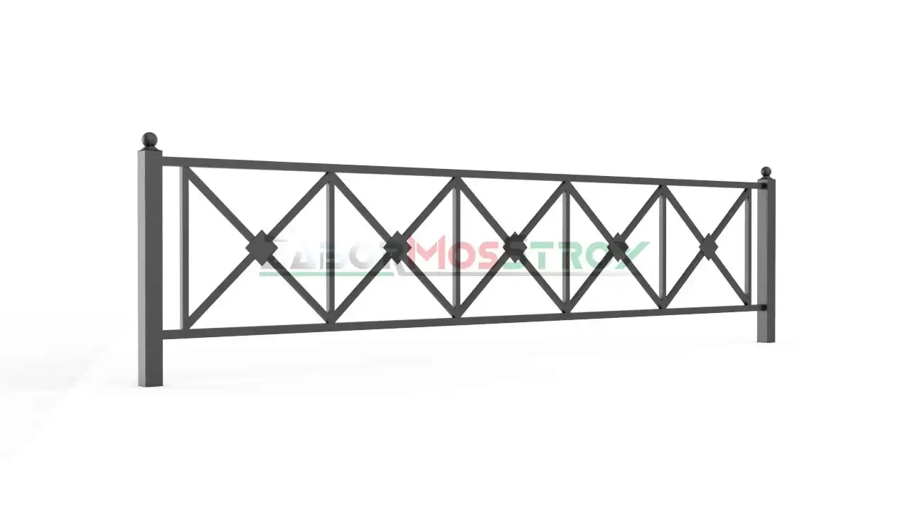 Ограждение газона zs-go-60-0008