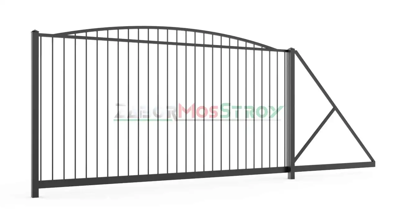 Ворота откатные сварные zs-vos-0063